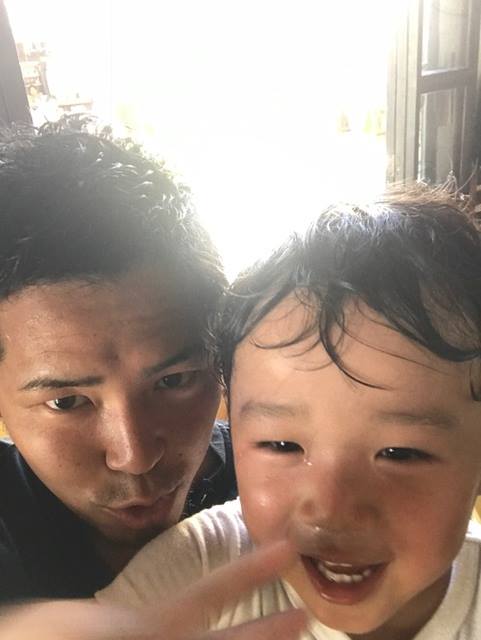 ボラカイ島のダイビングスクールで出会った子供2