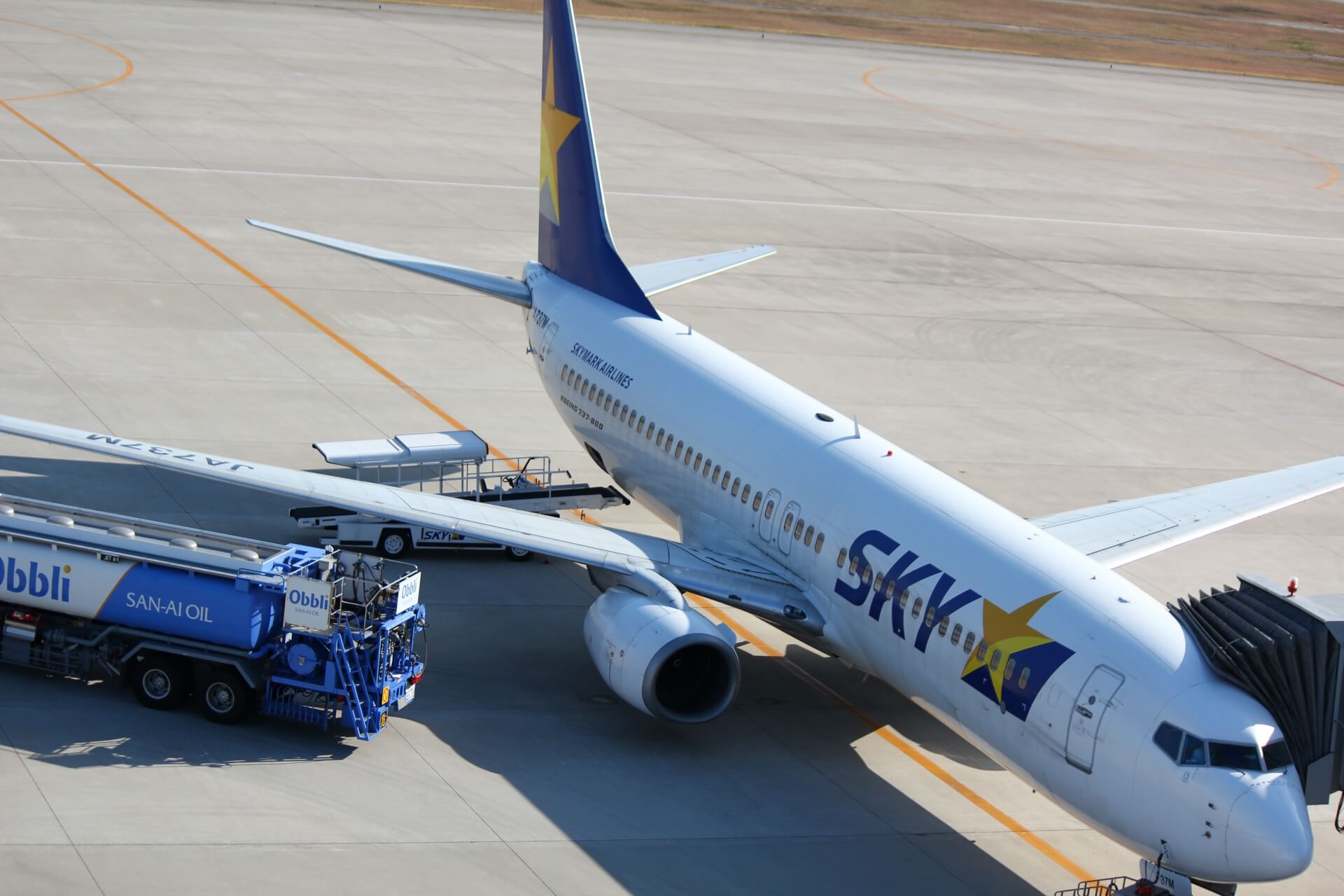 スカイマークの飛行機
